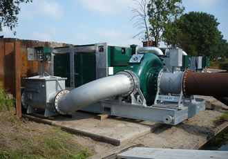 Flood control pumps: Renovation of a pumping station in the Dutch polder